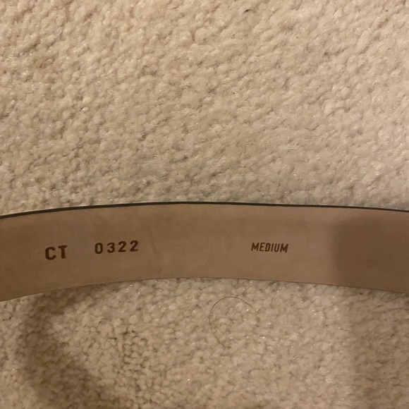 Devicchi Women's vintage leather belt - black- Medium - Made In Italy - Picture 5 of 9